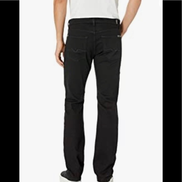 7 for All Mankind Black Jean Standard Cut - Picture 2 of 10